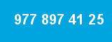 977 897 41 25 977 897 41 25